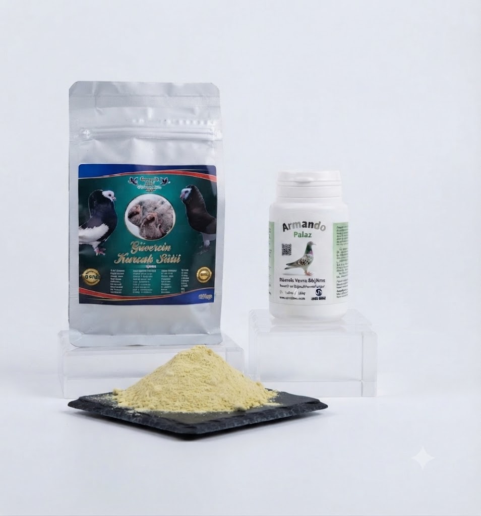 Yavru Güvercin Elle Besleme Maması 600 gr + Armando Palaz Yavru Büyütme 300 Tablet  